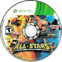 WWE All Stars Xbox 360 US box art